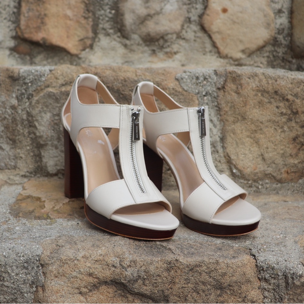 Michael Kor’s Berkeley Sandal in Ecru